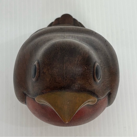 Vintage  ROBIN BIRD Marked/Signed ME Matte Ceramic - Picture 6 of 11